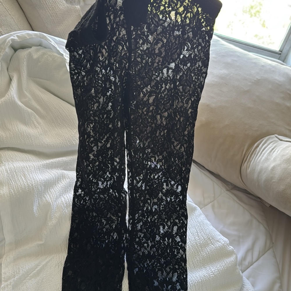 Guess Black Lace Pants